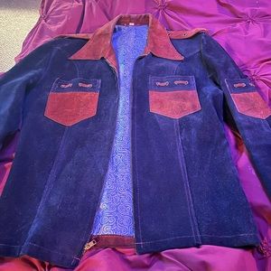 Vintage Suede jacket unisex Rock n Roll 💝